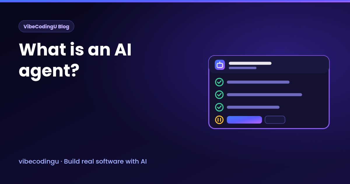 An AI agent's run log with finished steps and one action waiting for approval